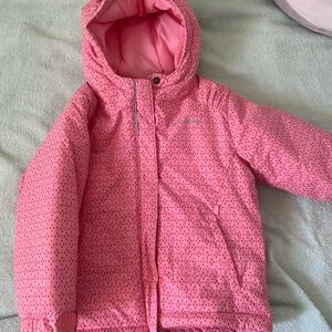 Columbia toddler girls winter jacket 4t